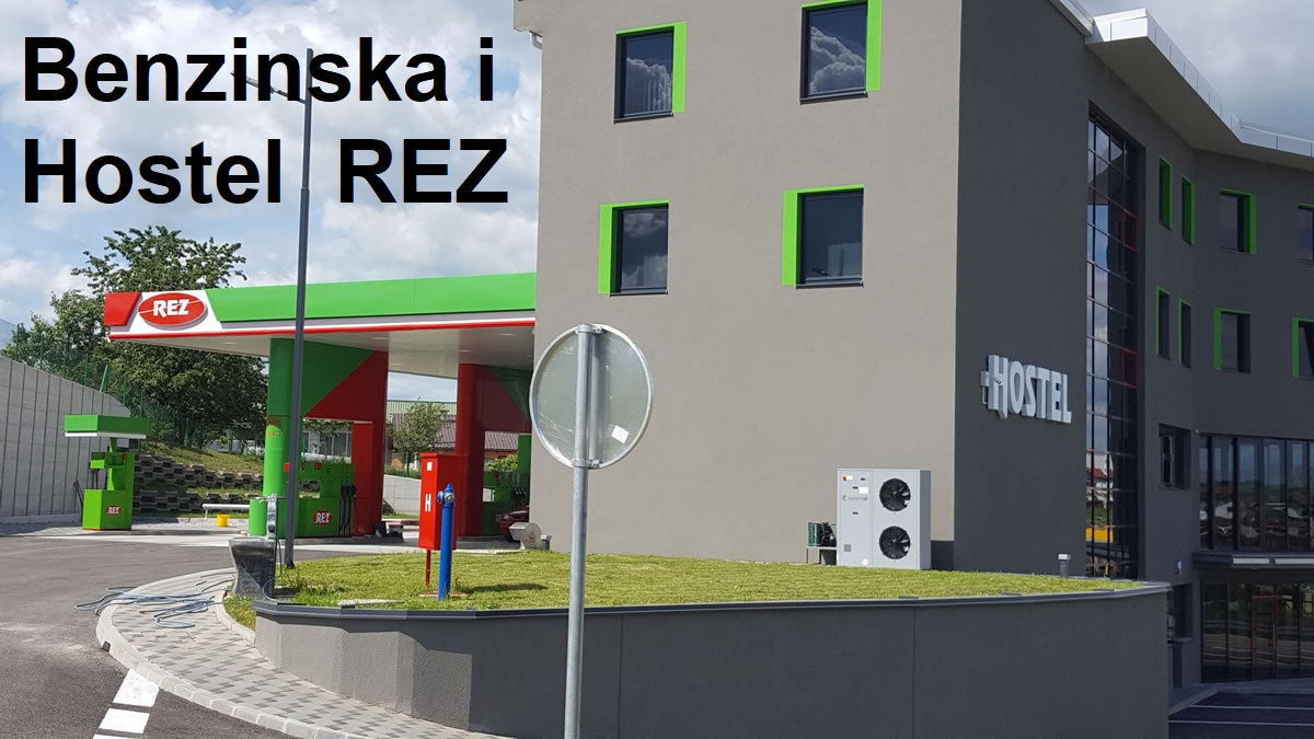 Benzinska i hostel REZ Cazin